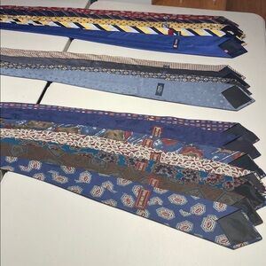 Lot of 16 Chaps Ralph Lauren Ties: 3 eras of vintage Chaps